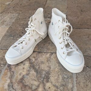 Converse taylor swift inspired high top All Star Lift Platform Tiny Tattoos